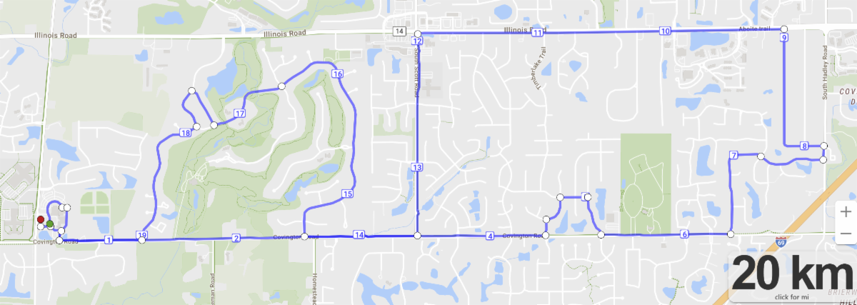 Nutru Run new course